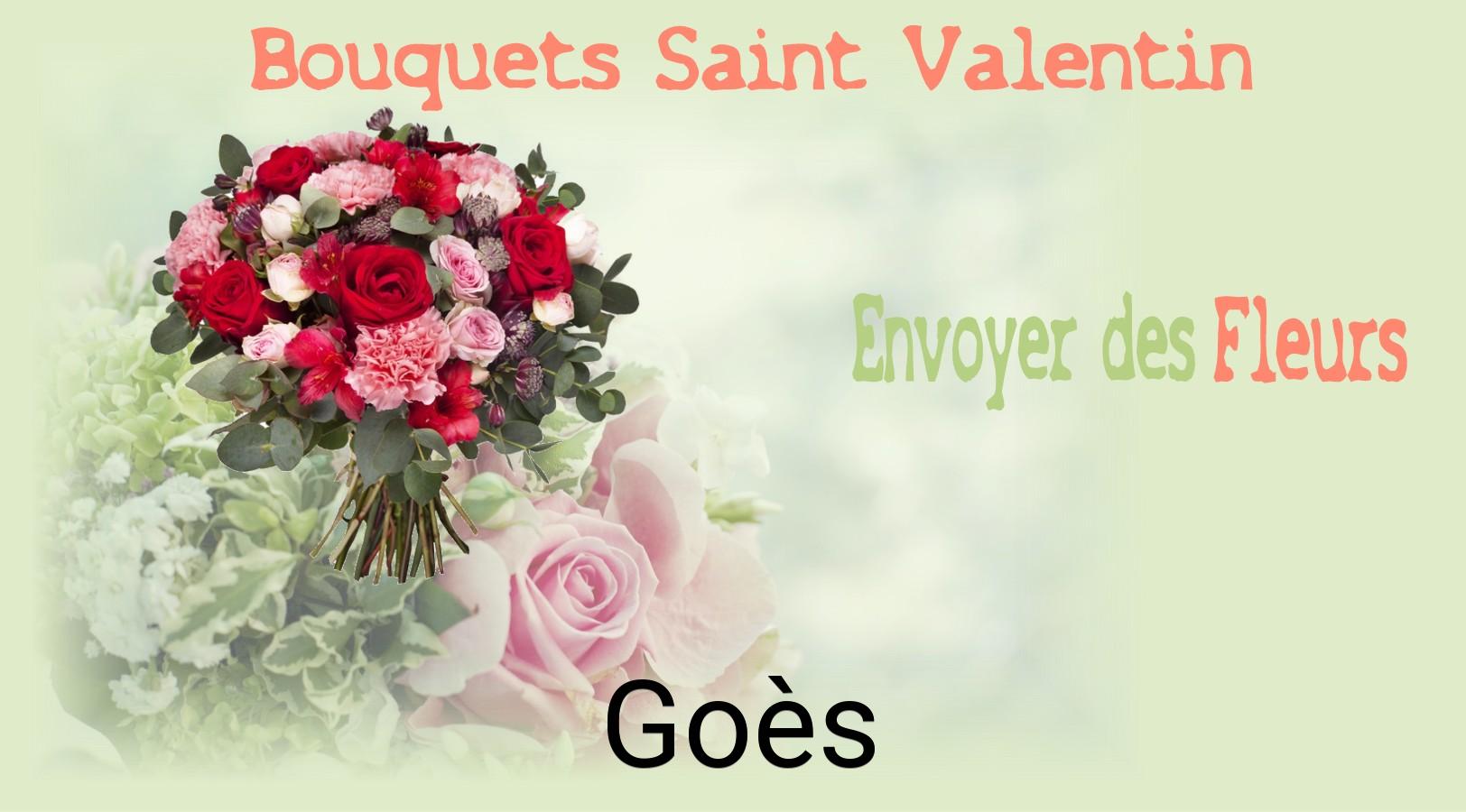 Roses de Saint-Valentin livrées à Goès